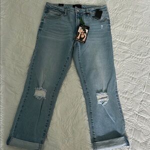 Rachel Zoe Light Blue Distressed Jeans